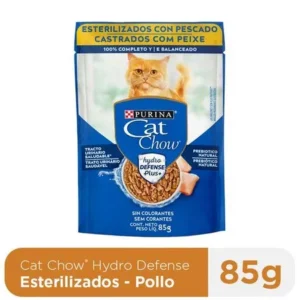Cat Chow Adu Esterilizado Pescado Pouch 85g