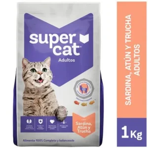 Supercat Adu. Sardina/Atun/Trucha Bolsa 1kg (370081)