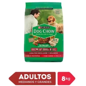 Dog Chow Adu Rz Mediana Y Grande Bolsa 8Kg