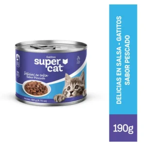 Supercat Gatito Delicias En Salsa Pescado Lata 160g
