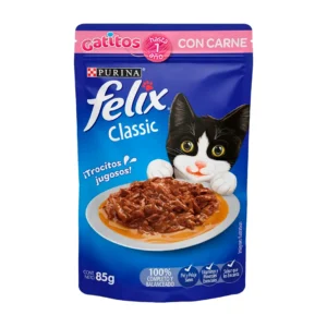 Felix Classic Gatitos Carne Pouch 85g