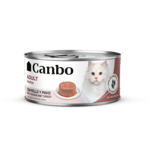Canbo Gato Pate Pollo/Pavo Lata 85g