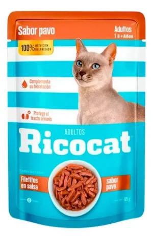 Ricocat Adu Pavo Filetitos Pouch 85g