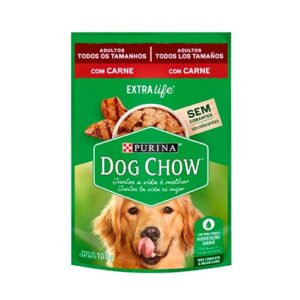 Dog Chow Adu T/T Carne Pouch 100g