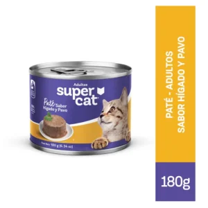 Supercat Adu Higado/Pavo Lata 180g