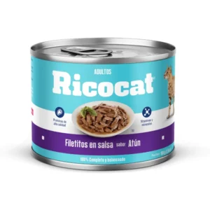 Ricocat Adu Atun Filetitos En Salsa Lata 160g (5.6oz)