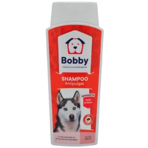 Shampoo Bobby Antipulgas Frasco 300ml