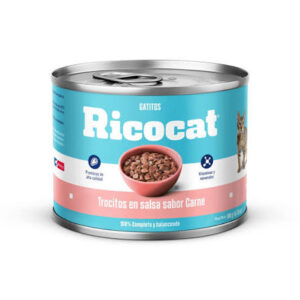 Ricocat Gatito Carne Troc Lata 190g