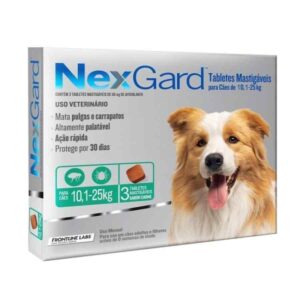 Nexgard 68mg - 3 Tab (10.1 a 25Kg)