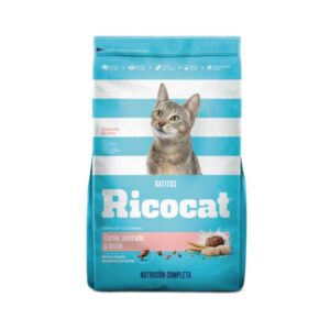 Ricocat Gatito Carne/Pescad/Leche Bolsa 1Kg
